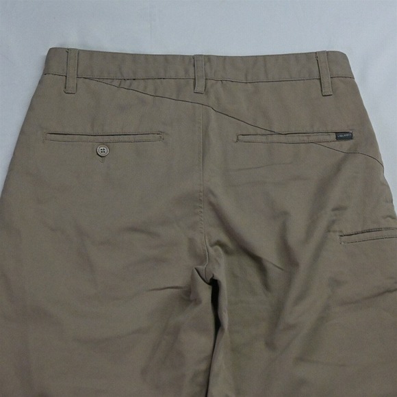 Volcom 30 x 10" Khaki Frickin' Solid Chino‎ Shorts - Picture 6 of 7